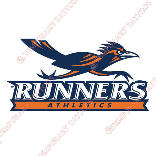 Texas SA Roadrunners Customize Temporary Tattoos Stickers NO.6541